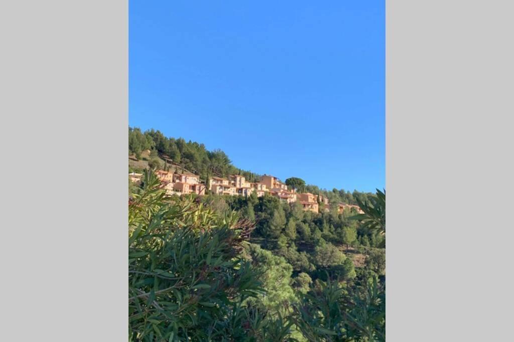 Tres Bel Appartement T3 Avec Splendide Vue Mer Les Issambres Bagian luar foto