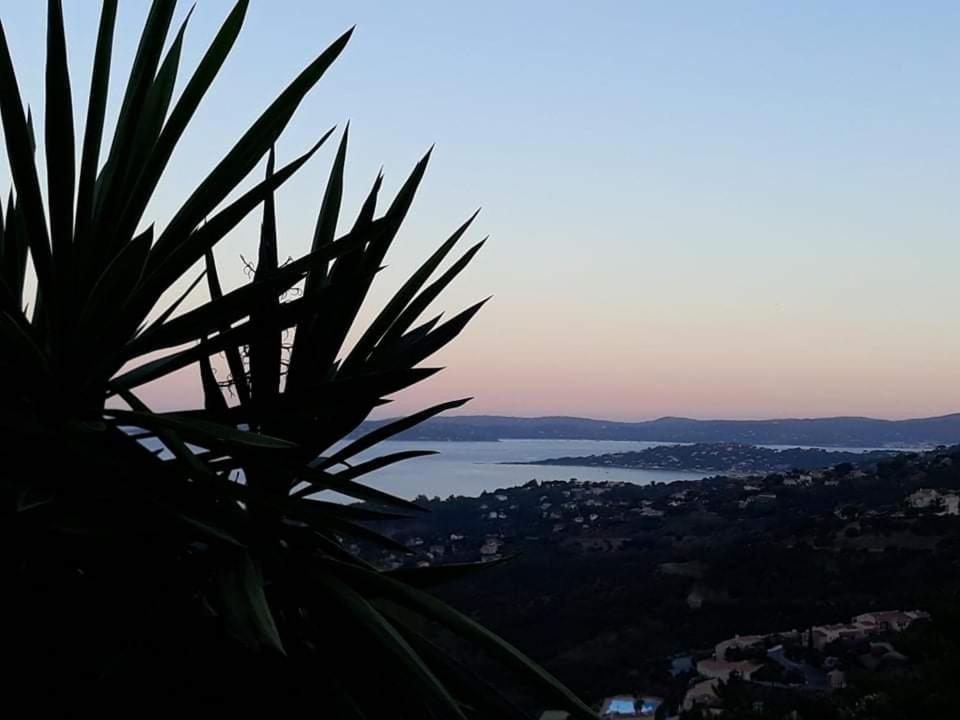 Tres Bel Appartement T3 Avec Splendide Vue Mer Les Issambres Bagian luar foto
