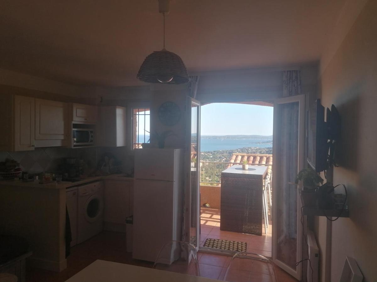 Tres Bel Appartement T3 Avec Splendide Vue Mer Les Issambres Bagian luar foto