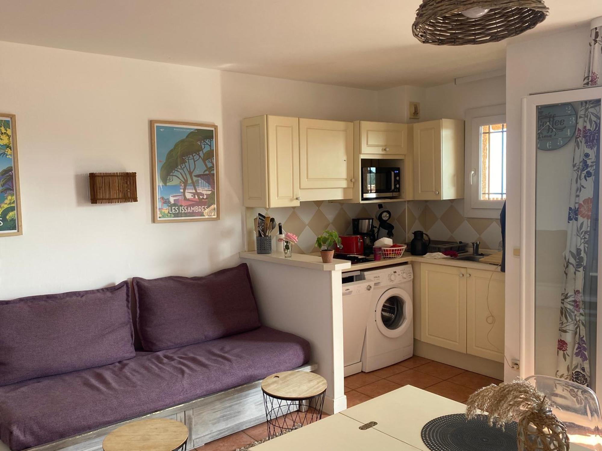 Tres Bel Appartement T3 Avec Splendide Vue Mer Les Issambres Bagian luar foto